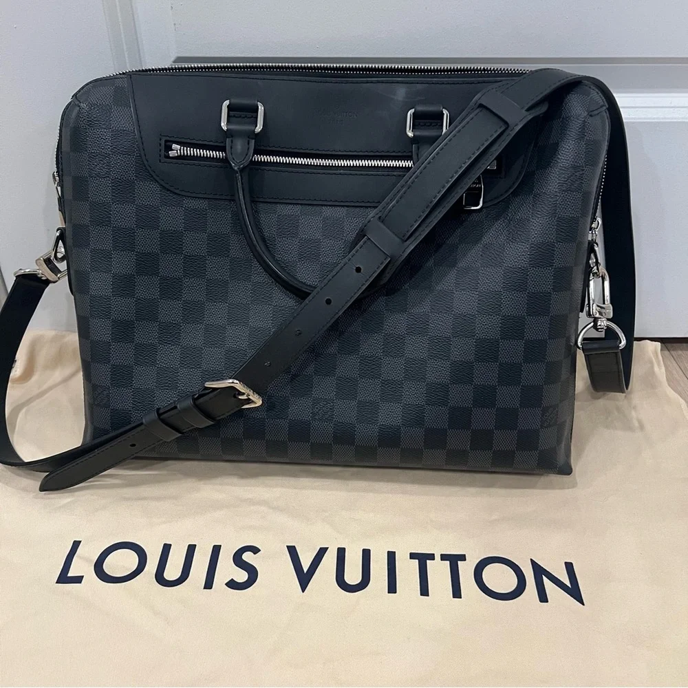 LOUIS VUITTON Damier Cobalt Porte-Documents Jour